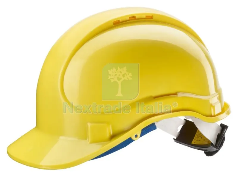 ELMETTO DI PROTEZIONE CON SGANCIO RAPIDO PER LAVORI IN QUOTA EN397 GIALLO — Protezioni corpo — rif. FERX.97145