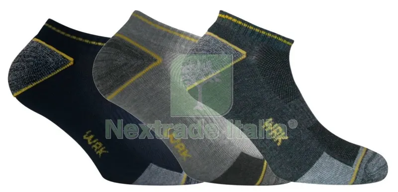 4CF Calze da Lavoro Fantasmino 3 Paia Assortite TG 43/46 — Raccordi in ghisa e figure — rif. FERX.97189