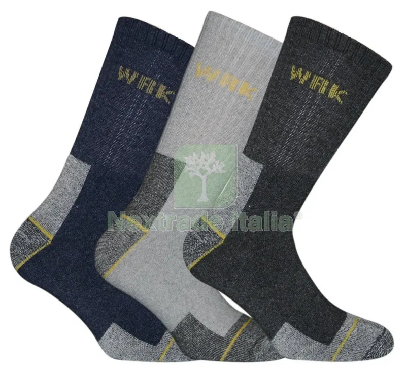 4CF Calze da Lavoro Corte 3 Paia Assortite TG 39/42 — Tubi e raccordi — rif. FERX.97190 4CF Calze da Lavoro Corte 3 Paia Assortite TG 39/42 — Tubi e raccordi — rif. FERX.97190