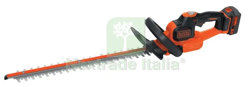 TAGLIASIEPI A BATTERIA B+D GTC18504PC 18V LITIO 4AH — Attrezzi da giardino a motore — rif. FERX.97199 TAGLIASIEPI A BATTERIA B+D GTC18504PC 18V LITIO 4AH — Attrezzi da giardino a motore — rif. FERX.97199