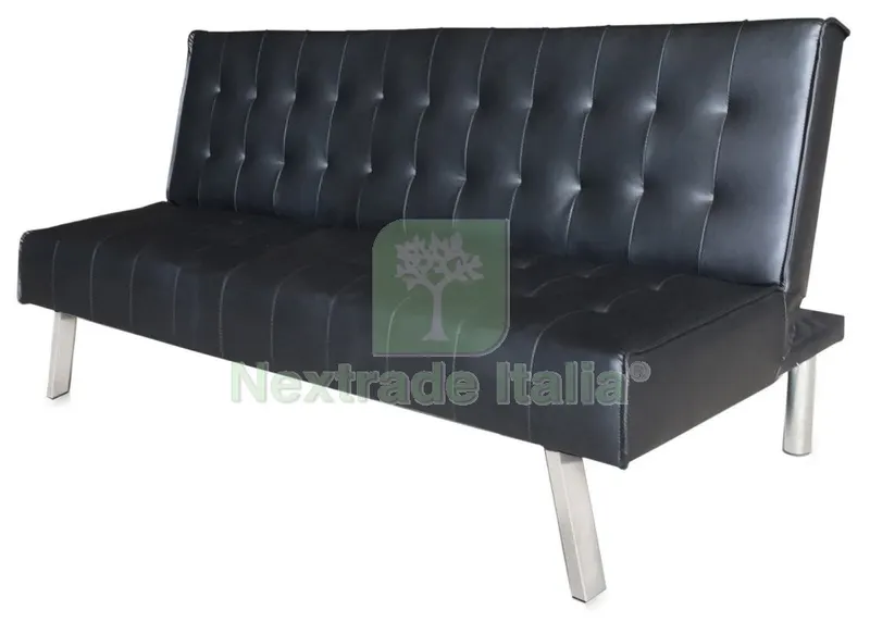 Divano Letto Speed PU Nero — Arredo — rif. FERX.97204