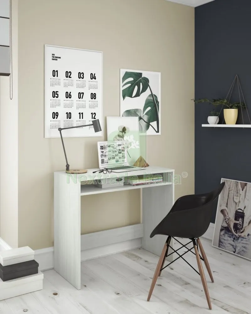 Kit Scrivania Star 79X43XH78 CM Bianco Alpes — Arredo — rif. FERX.97242 Kit Scrivania Star 79X43XH78 CM Bianco Alpes — Arredo — rif. FERX.97242