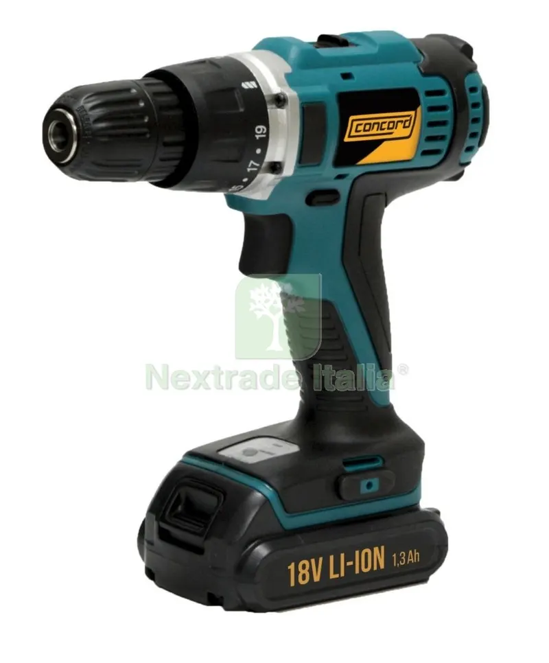 CONCORD CD013-20 TRAPANO A BATTERIA 20V1,3Ah LI-ION — Trapani e avvitatori — rif. FERX.97247 CONCORD CD013-20 TRAPANO A BATTERIA 20V1,3Ah LI-ION — Trapani e avvitatori — rif. FERX.97247