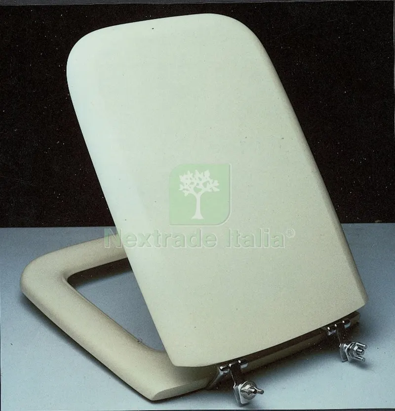 COPRIVASO cm 34x41,3 IN LEGNO-POLIESTERE CONCA CHAMPAGNE — Sanitari e ceramiche — rif. FERX.9730