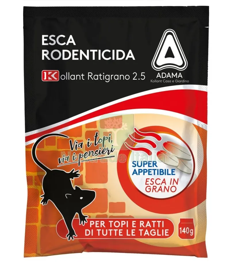 ESCA TOPICIDA FRESCA RATIGRANO 2.5 140 G — Disinfestazione e controllo nocivi — rif. FERX.97396