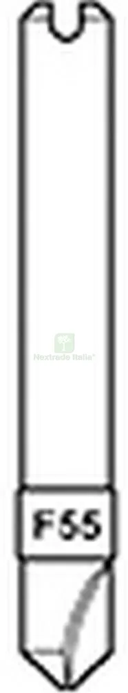 Silca Fresa F55 (corbin) x Matrix D740461ZB — Serrature e cilindri — rif. FERX.9740