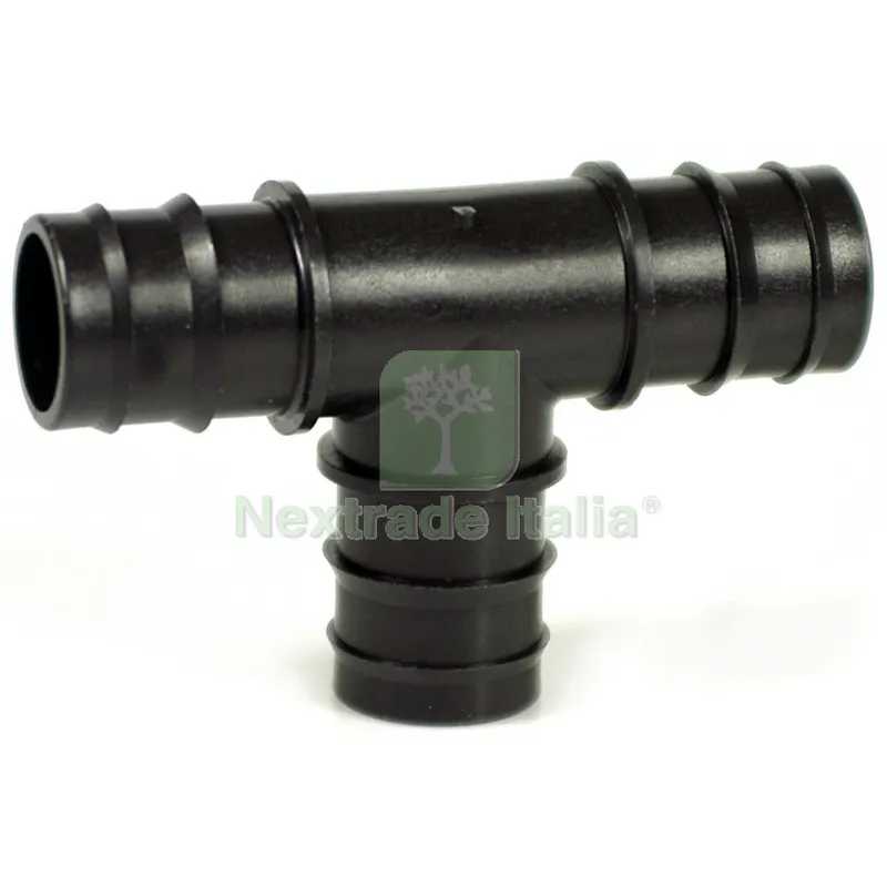 50PZ ALA GOCCIOLANTE RACCORDO TEE PORTAGOMMA D 16X16X16 — Irrigazione — rif. FERX.97411 50PZ ALA GOCCIOLANTE RACCORDO TEE PORTAGOMMA D 16X16X16 — Irrigazione — rif. FERX.97411
