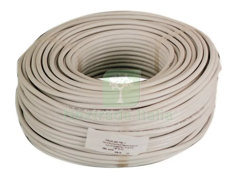 100MT CAVO ELETTRICO SEZIONE 3X1,5 BIANCO HO5VV F — Cavi e fili — rif. FERX.97444 100MT CAVO ELETTRICO SEZIONE 3X1,5 BIANCO HO5VV F — Cavi e fili — rif. FERX.97444