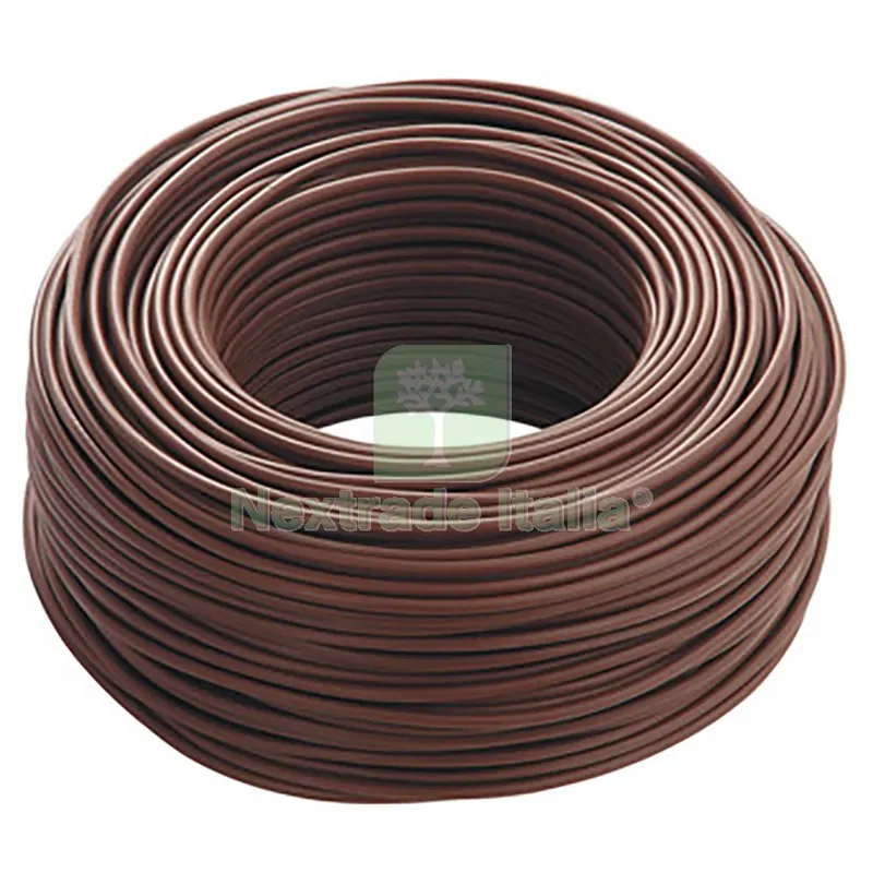 100MT Cavo Elettrico Sezione 3X2,5 Marrone FS180R18 — Cavi e fili — rif. FERX.97447 100MT Cavo Elettrico Sezione 3X2,5 Marrone FS180R18 — Cavi e fili — rif. FERX.97447