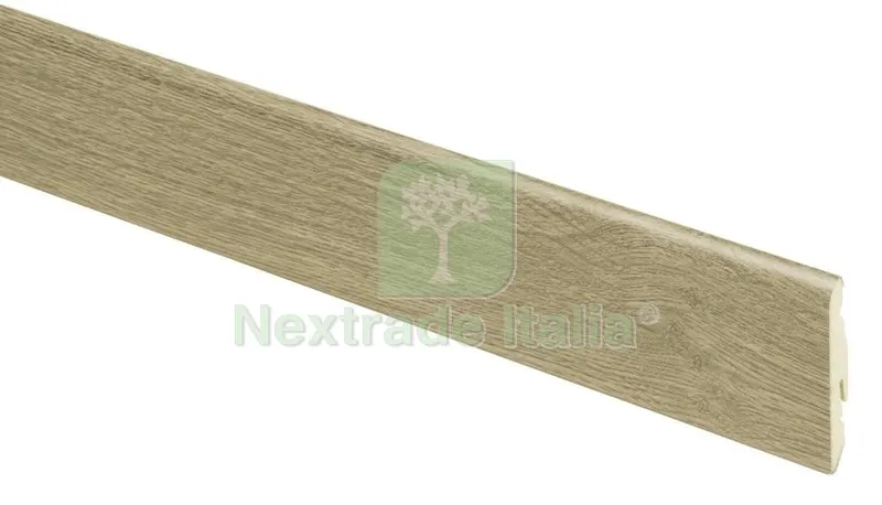 10PZ Battiscopa Rovere Millenium MDF CM.240X5,8X1,4 — Profili e angolari decorativi — rif. FERX.97697 10PZ Battiscopa Rovere Millenium MDF CM.240X5,8X1,4 — Profili e angolari decorativi — rif. FERX.97697