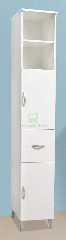 Colonna Bagno Bianca Melinda Dimensioni CM 33X34X194H — Accessori bagno — rif. FERX.9775 Colonna Bagno Bianca Melinda Dimensioni CM 33X34X194H — Accessori bagno — rif. FERX.9775