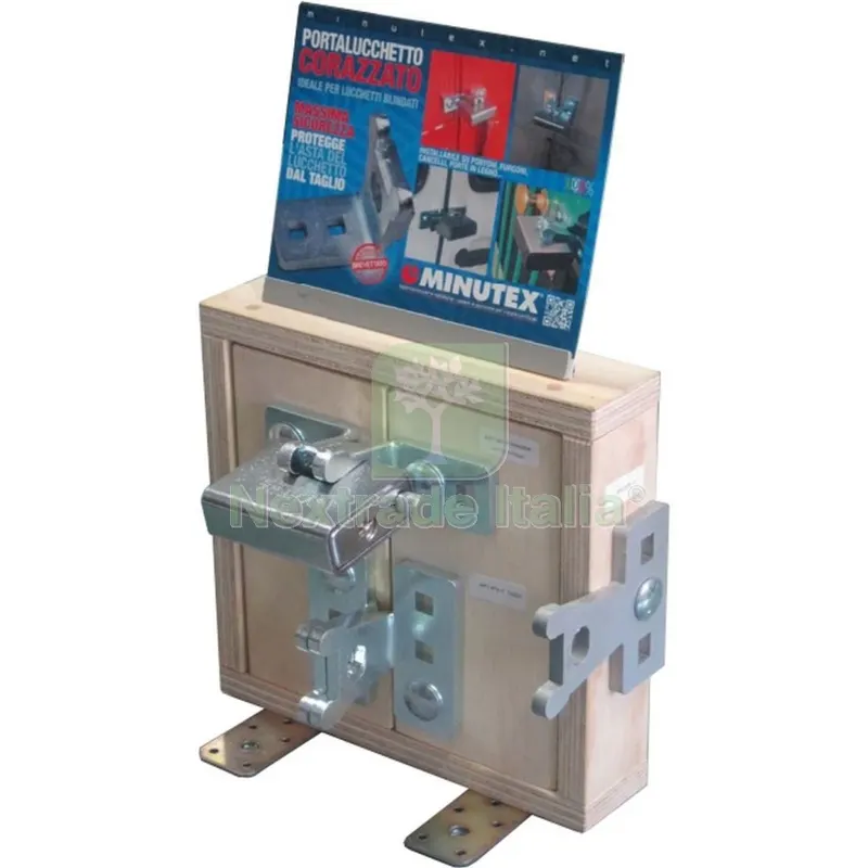 Espositore Vuoto per Portalucchetti Corazzati — Materiale promozionale e POP — rif. FERX.978 Espositore Vuoto per Portalucchetti Corazzati — Materiale promozionale e POP — rif. FERX.978
