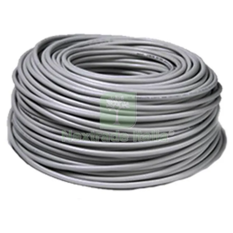 100MT Cavo Elettrico Tripolare Sezione 3X1,5 Grigio — Cavi e fili — rif. FERX.9791 100MT Cavo Elettrico Tripolare Sezione 3X1,5 Grigio — Cavi e fili — rif. FERX.9791