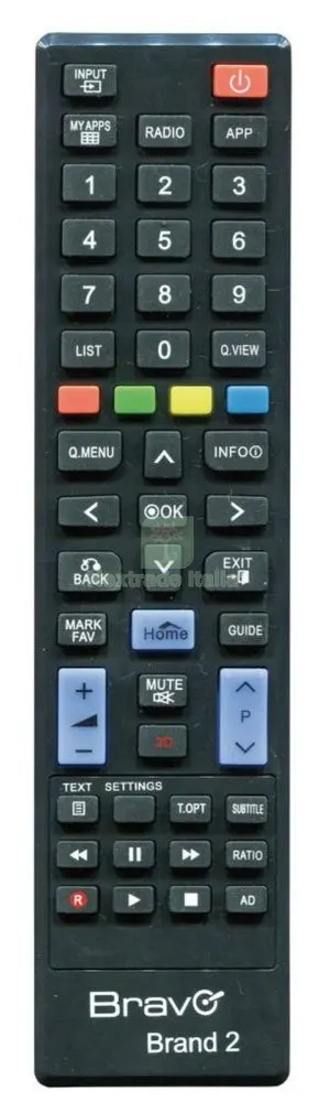 TELECOMANDO TV BRAVO BRAND 2 LG — Telecomandi e ricambi — rif. FERX.98191 TELECOMANDO TV BRAVO BRAND 2 LG — Telecomandi e ricambi — rif. FERX.98191