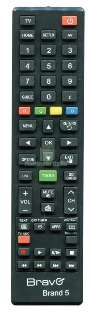 TELECOMANDO X TV BRAVO BRAND 5 PANASONIC — Casalinghi e organizzazione — rif. FERX.98194 TELECOMANDO X TV BRAVO BRAND 5 PANASONIC — Casalinghi e organizzazione — rif. FERX.98194