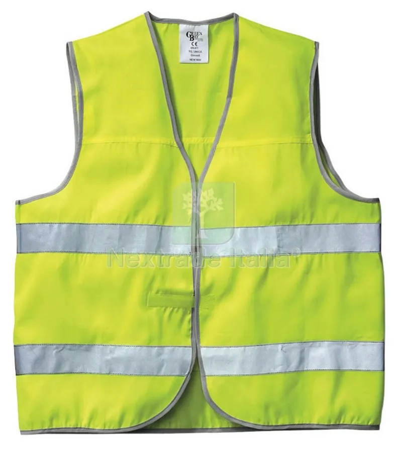 GILET ALTA VISIBILITA' GIALLO OMOLOGATO — Protezioni corpo — rif. FERX.98210 GILET ALTA VISIBILITA' GIALLO OMOLOGATO — Protezioni corpo — rif. FERX.98210