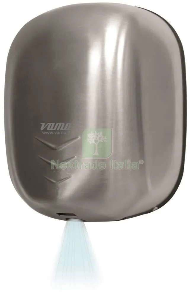Asciugamani a Cellula 1100 W Stream DRY Filtro Antibatterico Inox Satinato — Accessori bagno — rif. FERX.98230