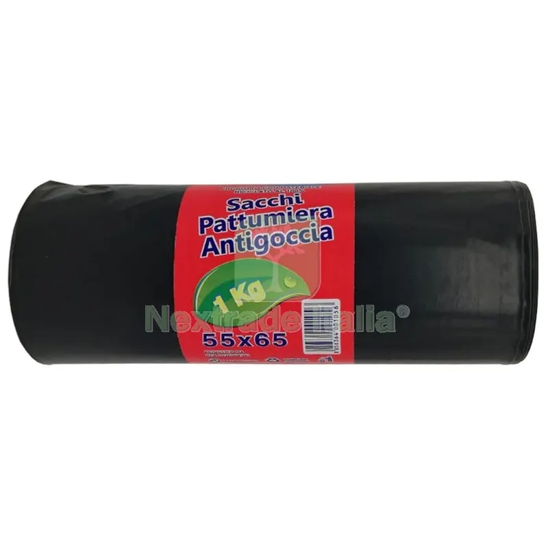 20PZ SACCHI NETTEZZA URBANA IN ROTOLO 55X70 NERO (GR 800 CA) — Casalinghi e organizzazione — rif. FERX.98238