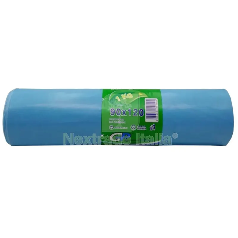20PZ Sacchi Nettezza Urbana in Rotolo 90X120 Azzurro (GR 800 CA) — Casalinghi e organizzazione — rif. FERX.98243 20PZ Sacchi Nettezza Urbana in Rotolo 90X120 Azzurro (GR 800 CA) — Casalinghi e organizzazione — rif. FERX.98243
