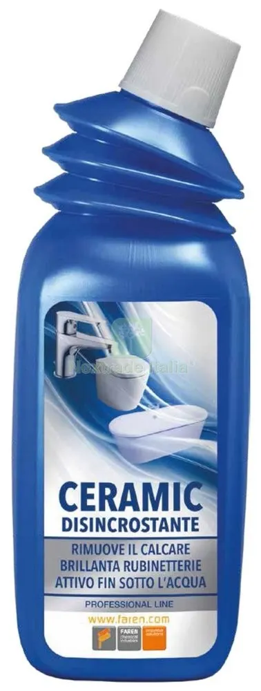 12PZ SBIANCANTE DISINCROSTANTE CERAMIC ML 750 — Detergenti e pulitori casa — rif. FERX.98312