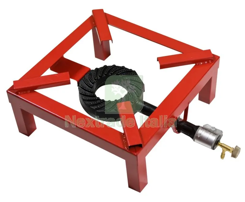 2PZ Fornellone a GAS 45X45 Standard — Casalinghi e organizzazione — rif. FERX.98336 2PZ Fornellone a GAS 45X45 Standard — Casalinghi e organizzazione — rif. FERX.98336