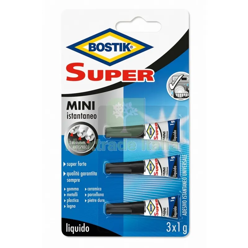 10PZ BOSTIK SUPER MINI 3X1 — Adesivi e sigillanti — rif. FERX.98421