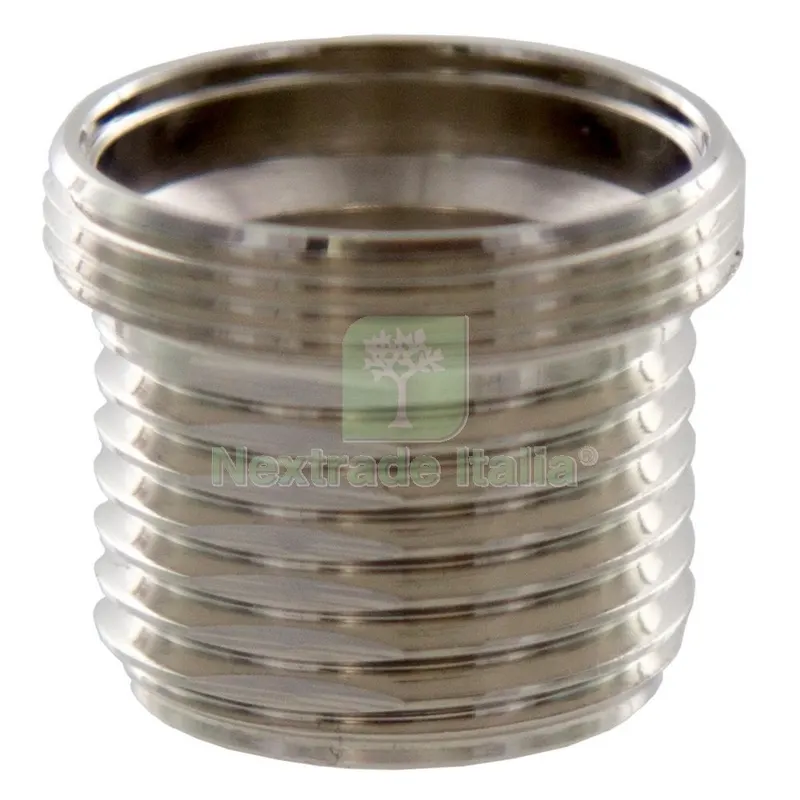 10PZ Raccordo Ottone Cromato Filettato 24X1M-1/2M — Tubi e raccordi — rif. FERX.98477 10PZ Raccordo Ottone Cromato Filettato 24X1M-1/2M — Tubi e raccordi — rif. FERX.98477