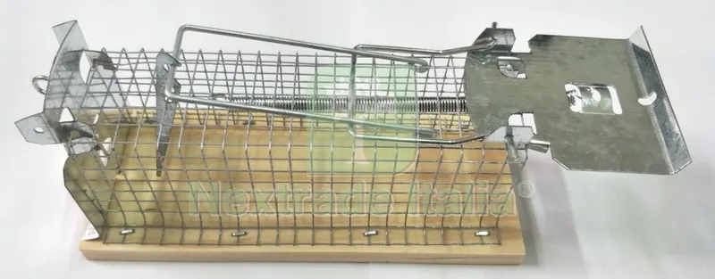 24PZ Trappola per Topi MODELLO.GALLERIA CM.15,0X6X6,5 — Disinfestazione e controllo nocivi — rif. FERX.98485 24PZ Trappola per Topi MODELLO.GALLERIA CM.15,0X6X6,5 — Disinfestazione e controllo nocivi — rif. FERX.98485