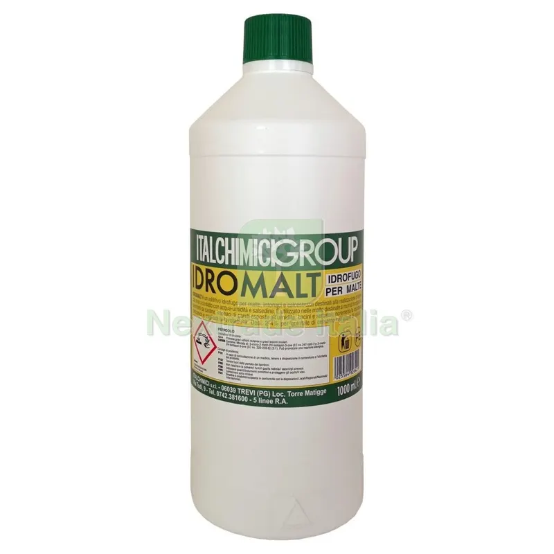 12PZ IDROFUGO PER MALTE IDROMALT LT. 1 — Impermeabilizzanti e idrofughi — rif. FERX.98487 12PZ IDROFUGO PER MALTE IDROMALT LT. 1 — Impermeabilizzanti e idrofughi — rif. FERX.98487