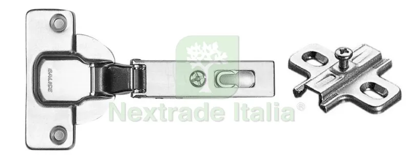 5BLISTER BLISTER SALICE CERNIERE CFA7A99 COLLO 0 (PZ.2) — Cerniere e cardini — rif. FERX.98490