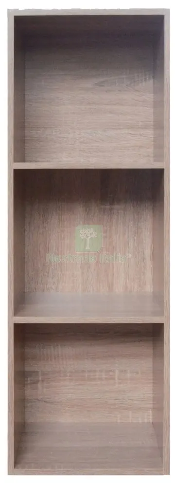 Libreria MODELLO.CUBO 3 Rovere CM.31X91 — Arredo — rif. FERX.98517