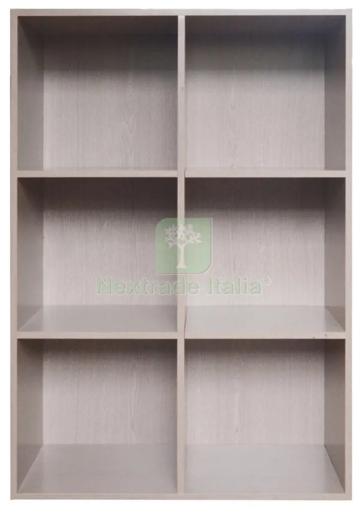Libreria MODELLO.CUBO 6 Frassino CM.61X91 — Arredo — rif. FERX.98518