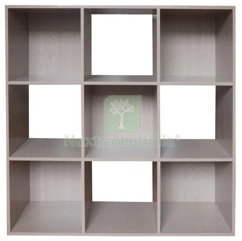 Libreria MODELLO.CUBO 9 Frassino CM.91X91 — Arredo — rif. FERX.98520
