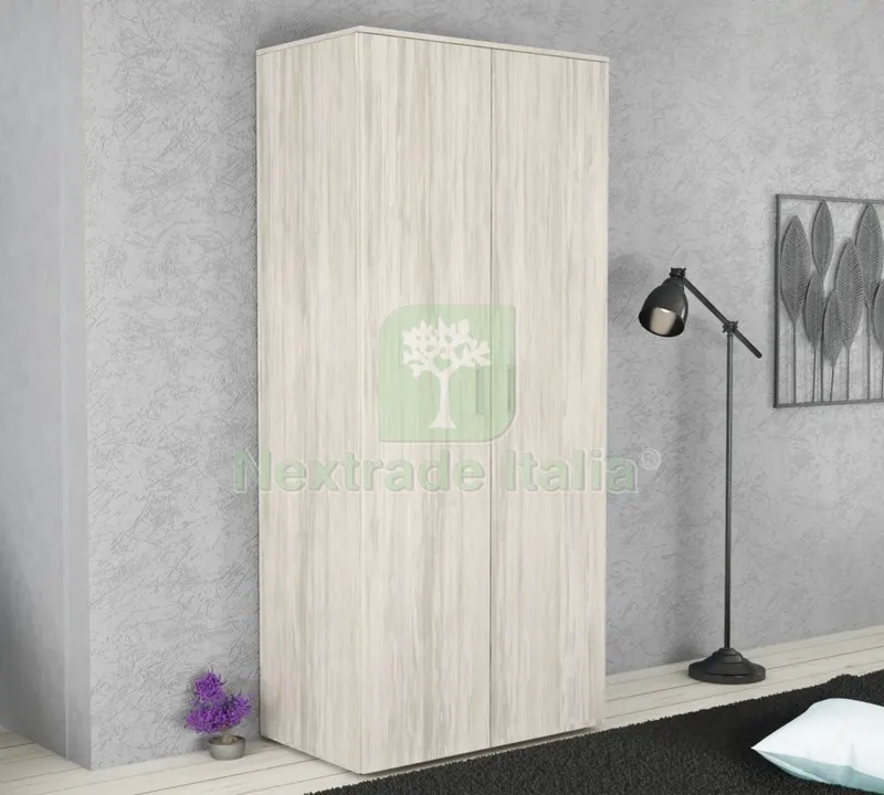 Kit Armadio 2ANTE 87X195X50 Bianco Venato K083 — Arredo — rif. FERX.986 Kit Armadio 2ANTE 87X195X50 Bianco Venato K083 — Arredo — rif. FERX.986