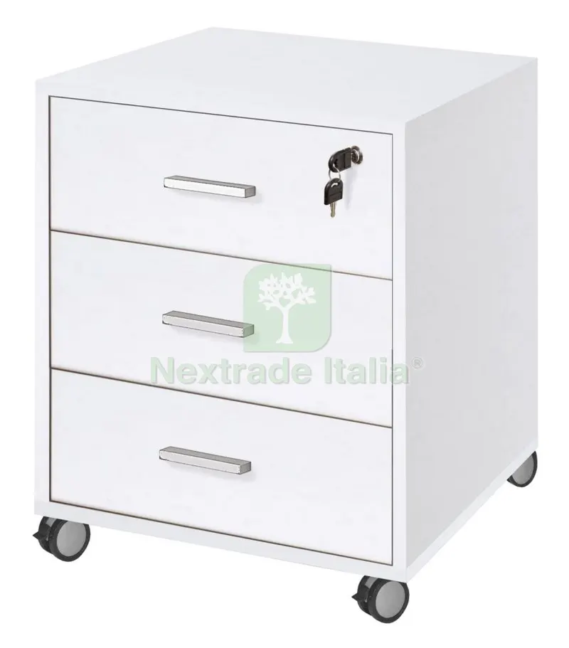 Kit Cassettiera 3 Cassetti CM.50X41X70H A733BFBF Bianco — Arredo — rif. FERX.98607 Kit Cassettiera 3 Cassetti CM.50X41X70H A733BFBF Bianco — Arredo — rif. FERX.98607