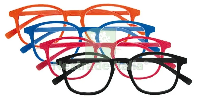 4PZ Occhiali Soft Colori Assortiti Diottrie 2 — Protezioni corpo — rif. FERX.98638