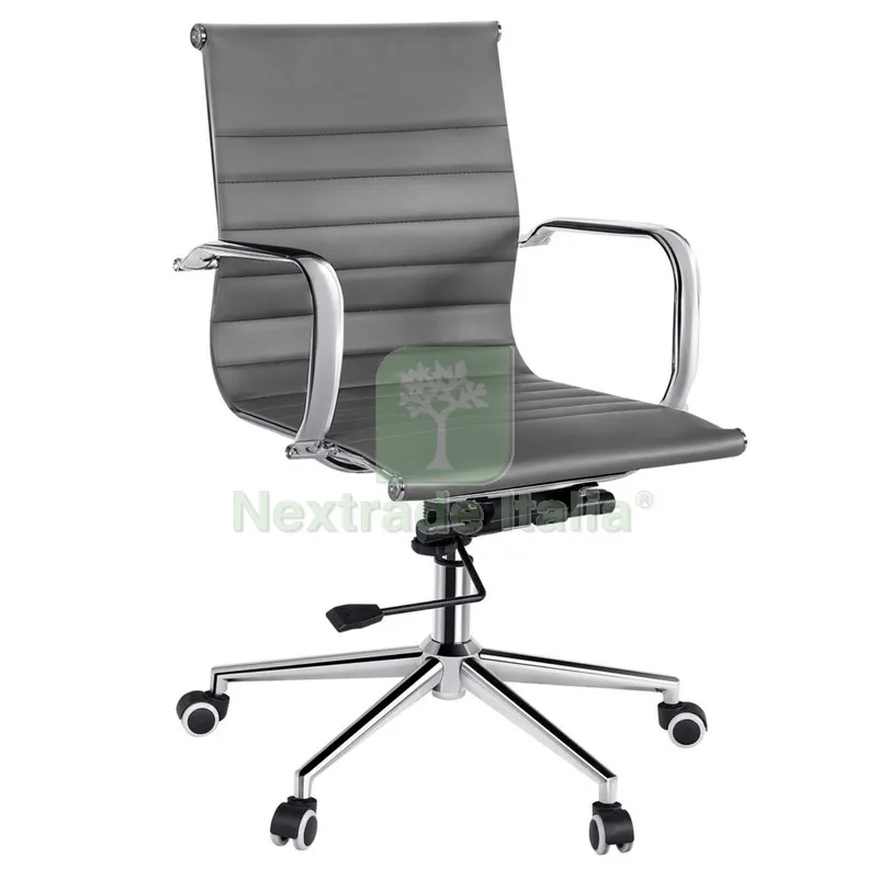 POLTRONA DIREZIONALE MOD.HW61982GR COLORE GRIGIA — Arredo — rif. FERX.98654 POLTRONA DIREZIONALE MOD.HW61982GR COLORE GRIGIA — Arredo — rif. FERX.98654