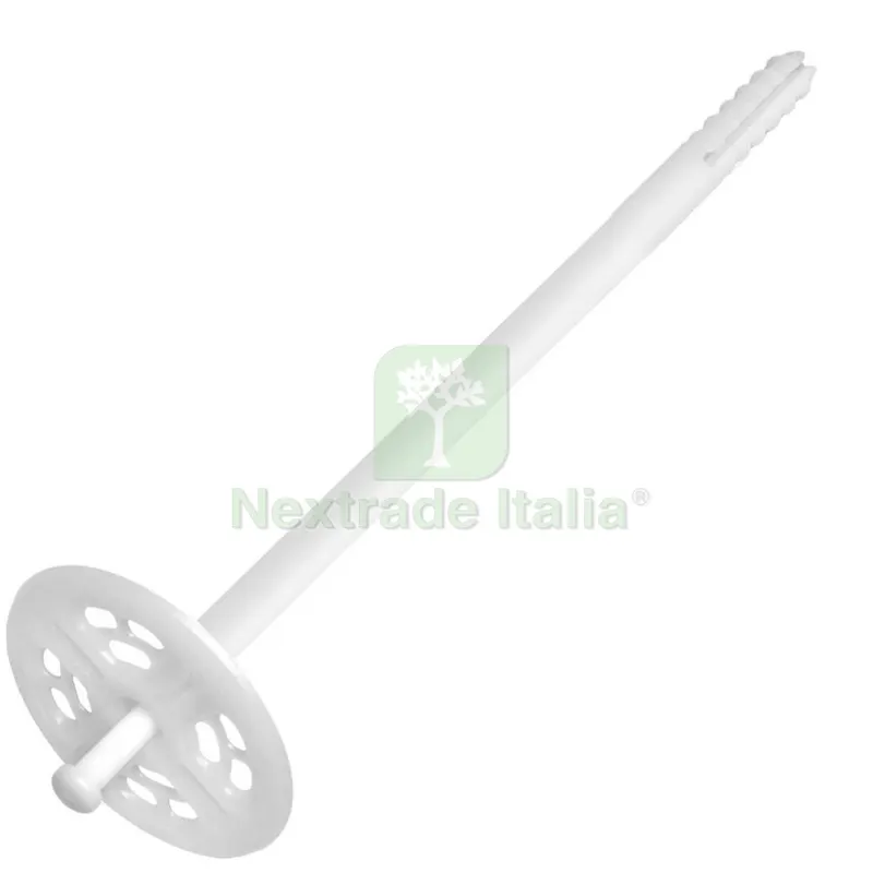 250PZ Tassello Nylon Bianco x Cappotto con Chiodo MM.110 — Tasselli e ancoraggi — rif. FERX.9870