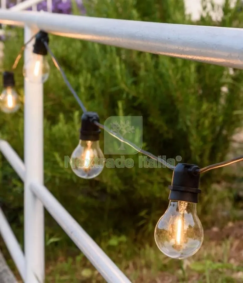 Patio Light 10LUCI/MT.5P IP44 — Illuminazione — rif. FERX.98710 Patio Light 10LUCI/MT.5P IP44 — Illuminazione — rif. FERX.98710