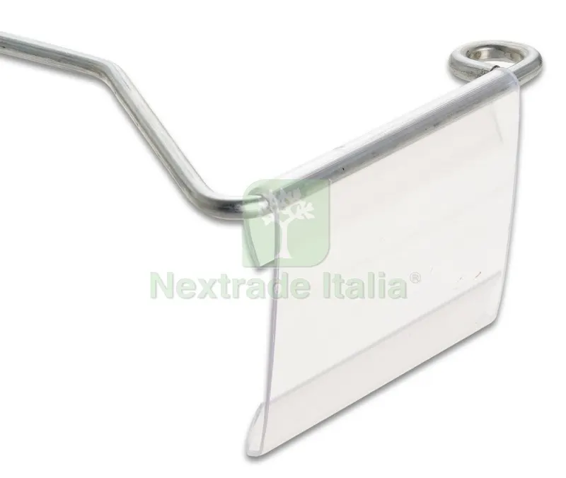 Portaprezzo PVC x Gancio Assortimento — Ferramenta per legno e mobili — rif. FERX.99016