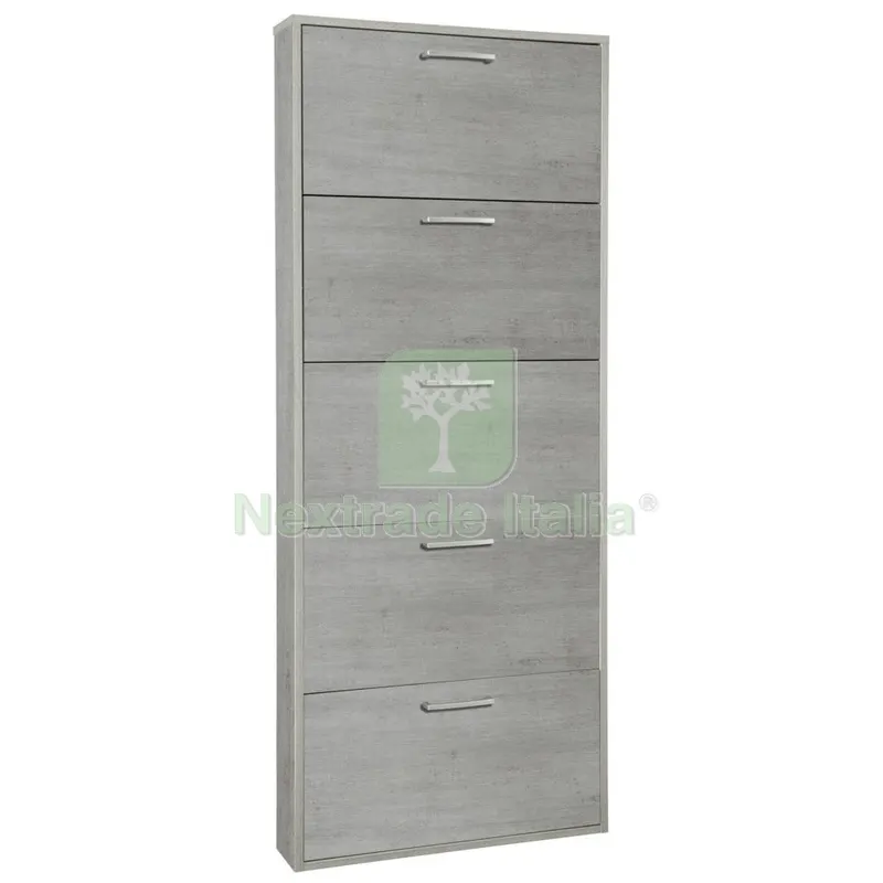 Kit Scarpiera 5RIPIANI CM.65X15X164H Cemento — Arredo — rif. FERX.99017 Kit Scarpiera 5RIPIANI CM.65X15X164H Cemento — Arredo — rif. FERX.99017