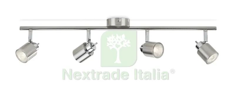 Philips Lampadameranti 4 Faretti GU10 — Illuminazione — rif. FERX.99121 Philips Lampadameranti 4 Faretti GU10 — Illuminazione — rif. FERX.99121