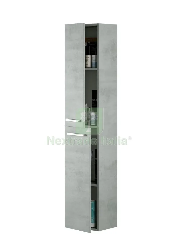 KIT COLONNA BAGNO ARUBA 2ANTE CM.30X25X150H CEMENTO — Accessori bagno — rif. FERX.99135 KIT COLONNA BAGNO ARUBA 2ANTE CM.30X25X150H CEMENTO — Accessori bagno — rif. FERX.99135