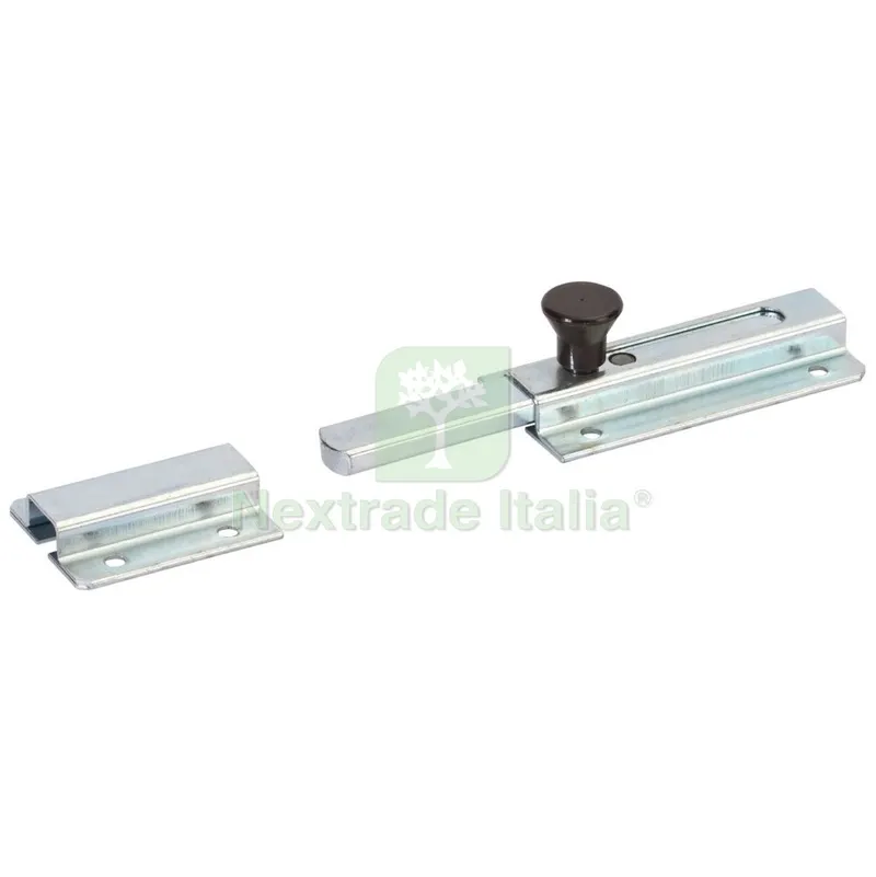 10PZ Catenacciolo Orizzontale Ferro Zincato MM. 200 — Serrature e cilindri — rif. FERX.99140