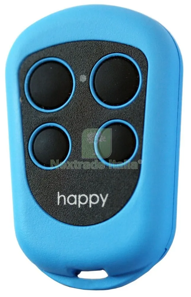 Radiocomando NEW Happy TX4-433-MHZ Blu — Automazioni cancello — rif. FERX.99144 Radiocomando NEW Happy TX4-433-MHZ Blu — Automazioni cancello — rif. FERX.99144
