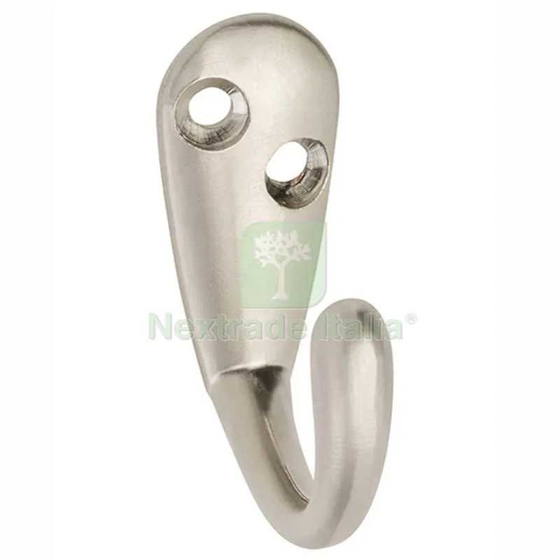 50PZ GANCIO WZ MALAG C0-02 SATINATO — Ferramenta porte e finestre — rif. FERX.99163 50PZ GANCIO WZ MALAG C0-02 SATINATO — Ferramenta porte e finestre — rif. FERX.99163