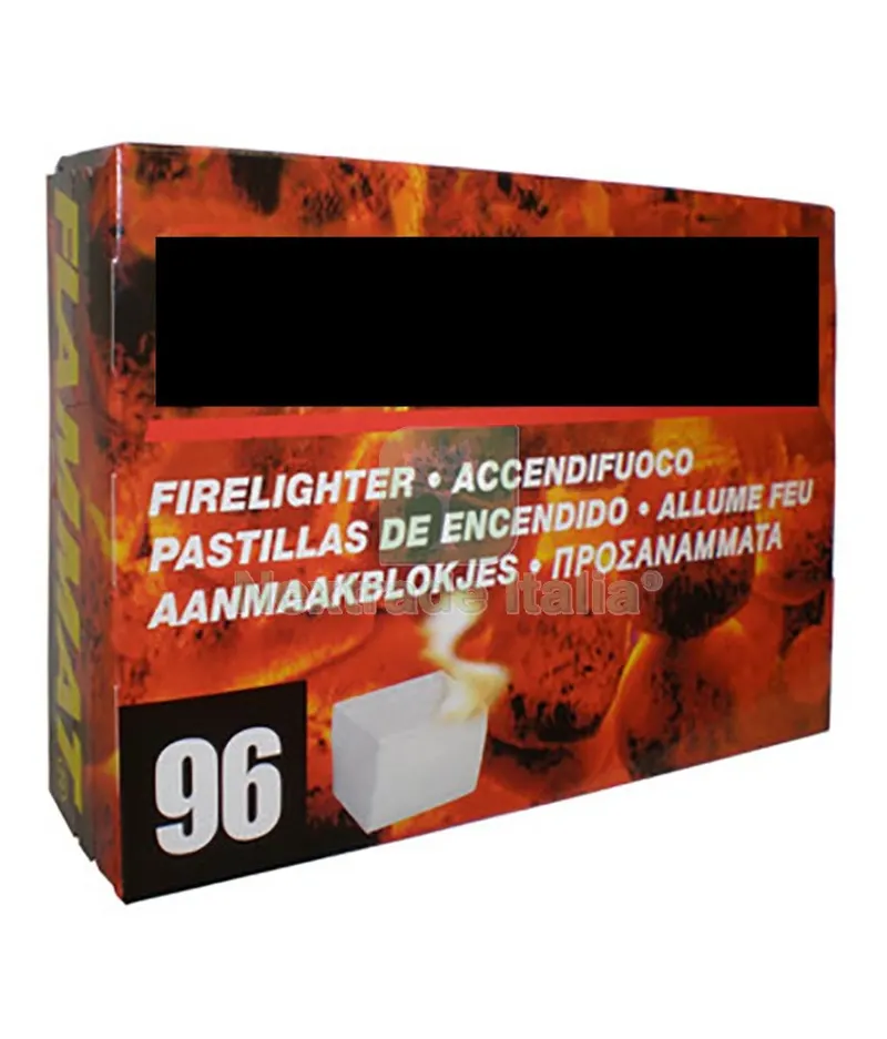 12CF Accendifuoco 96 Cubetti GR.750 — Tempo libero outdoor — rif. FERX.99166 12CF Accendifuoco 96 Cubetti GR.750 — Tempo libero outdoor — rif. FERX.99166