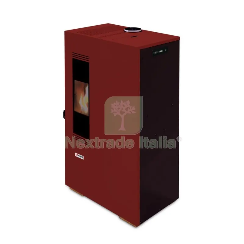 Stufa a Pellet MOD.MINI King 5BORDEAUX — Stufe e camini — rif. FERX.99175