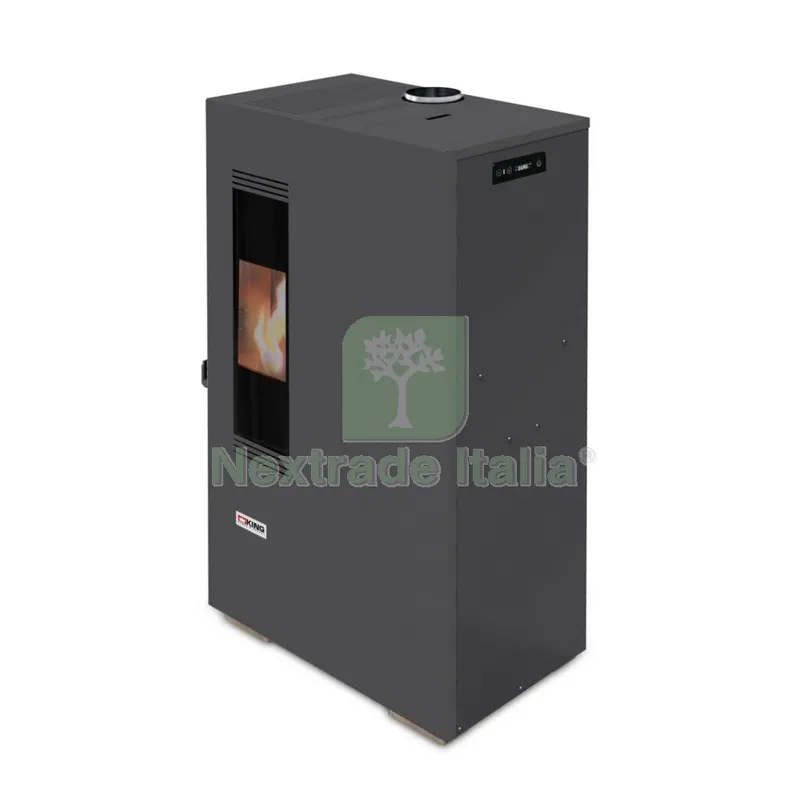 Stufa a Pellet MOD.MINI King 5NERA — Stufe e camini — rif. FERX.99176 Stufa a Pellet MOD.MINI King 5NERA — Stufe e camini — rif. FERX.99176