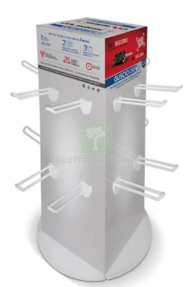 Espositore Vuoto Gusci Auto Meliconi — Materiale promozionale e POP — rif. FERX.99282 Espositore Vuoto Gusci Auto Meliconi — Materiale promozionale e POP — rif. FERX.99282